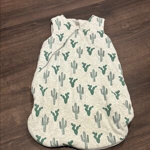 Cactus Print Baby Sleeping Bag Tea Collection